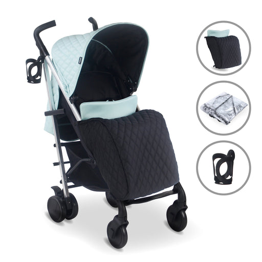 MB51 Plus Stroller - Quilted Aqua - Grade A