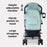 MB51 Plus Stroller - Quilted Aqua - Grade C