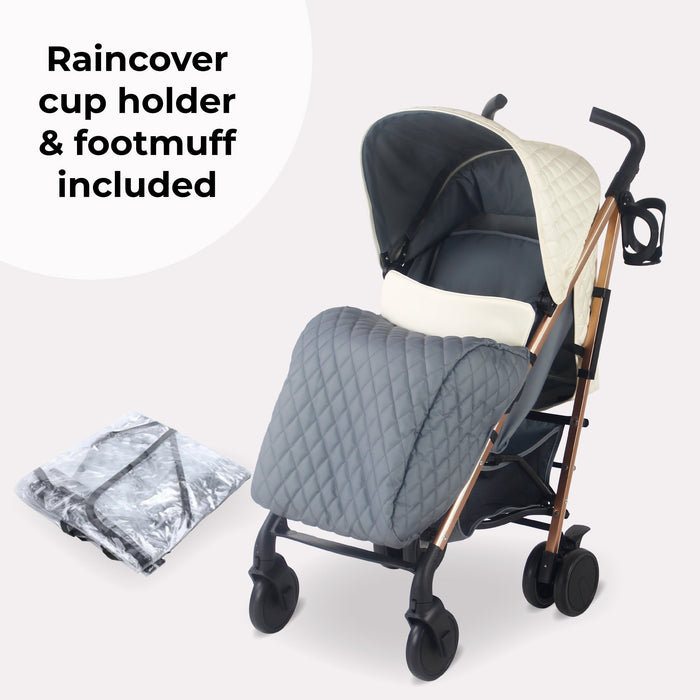 MB51 Plus Stroller - Quilted Champagne - Grade C