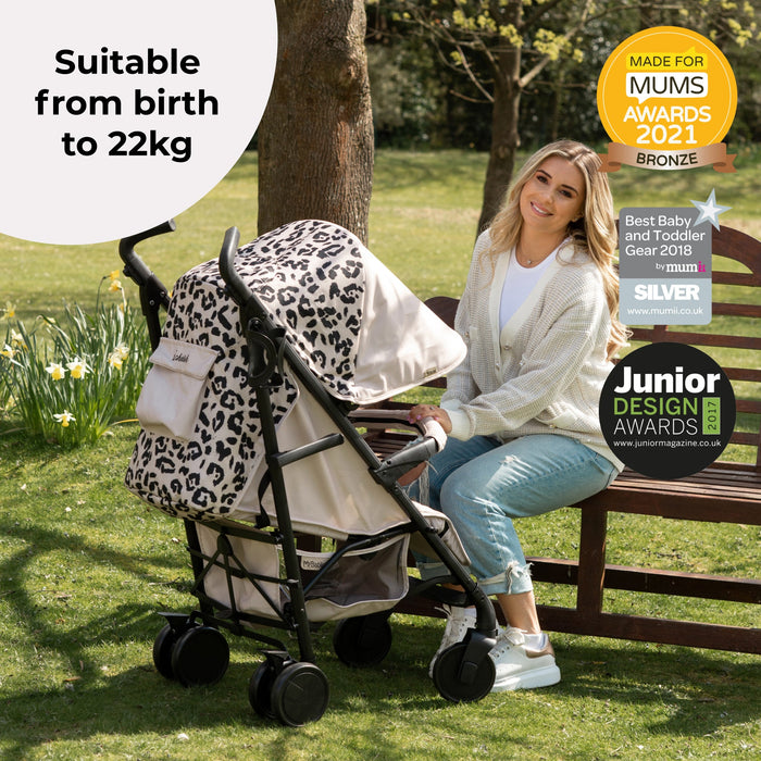 MB51 Plus Stroller - Fawn Leopard - Grade B