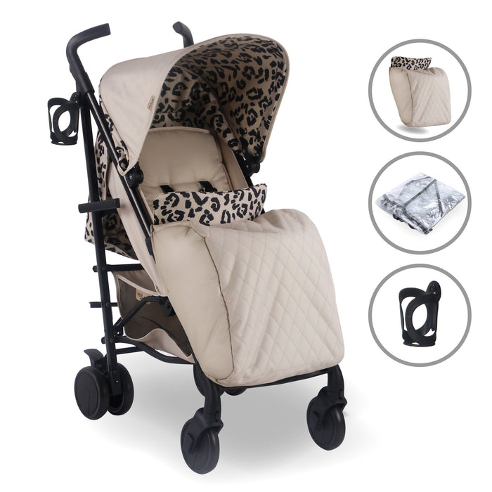 MB51 Plus Stroller - Fawn Leopard - Grade B