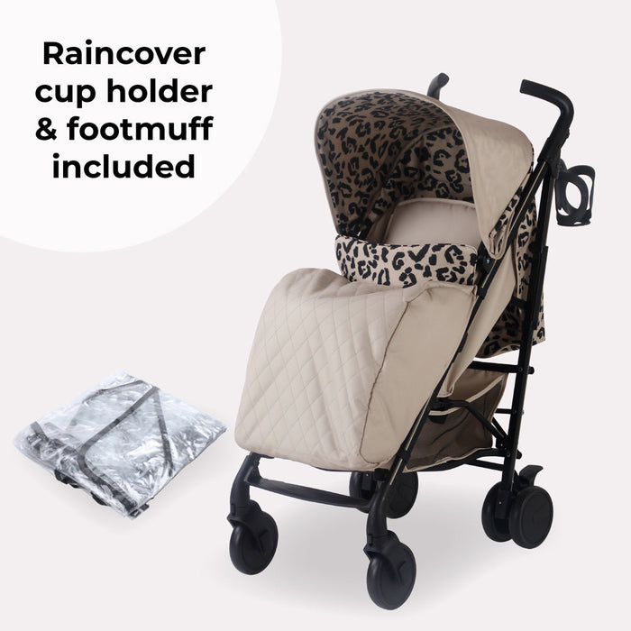 MB51 Plus Stroller - Fawn Leopard - Grade B