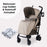 MB51 Plus Stroller - Fawn Leopard - Grade A