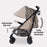 MB51 Plus Stroller - Fawn Leopard - Grade B