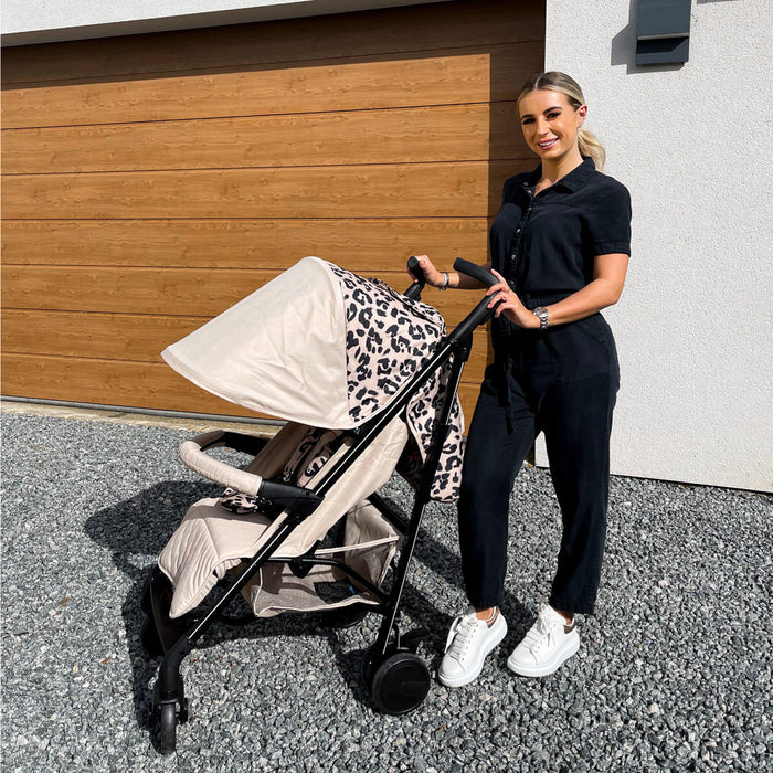 MB51 Plus Stroller - Fawn Leopard - Grade B