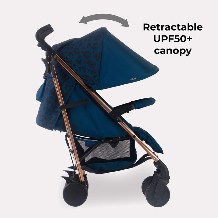 MB51 Stroller - Blue Leopard - Grade A