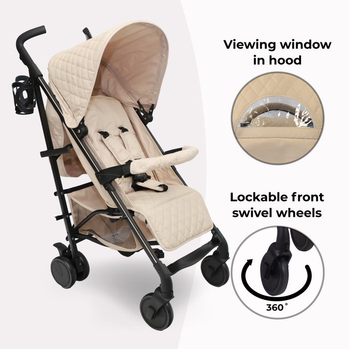 MB51 Plus Stroller - Quilted Sand - Grade C