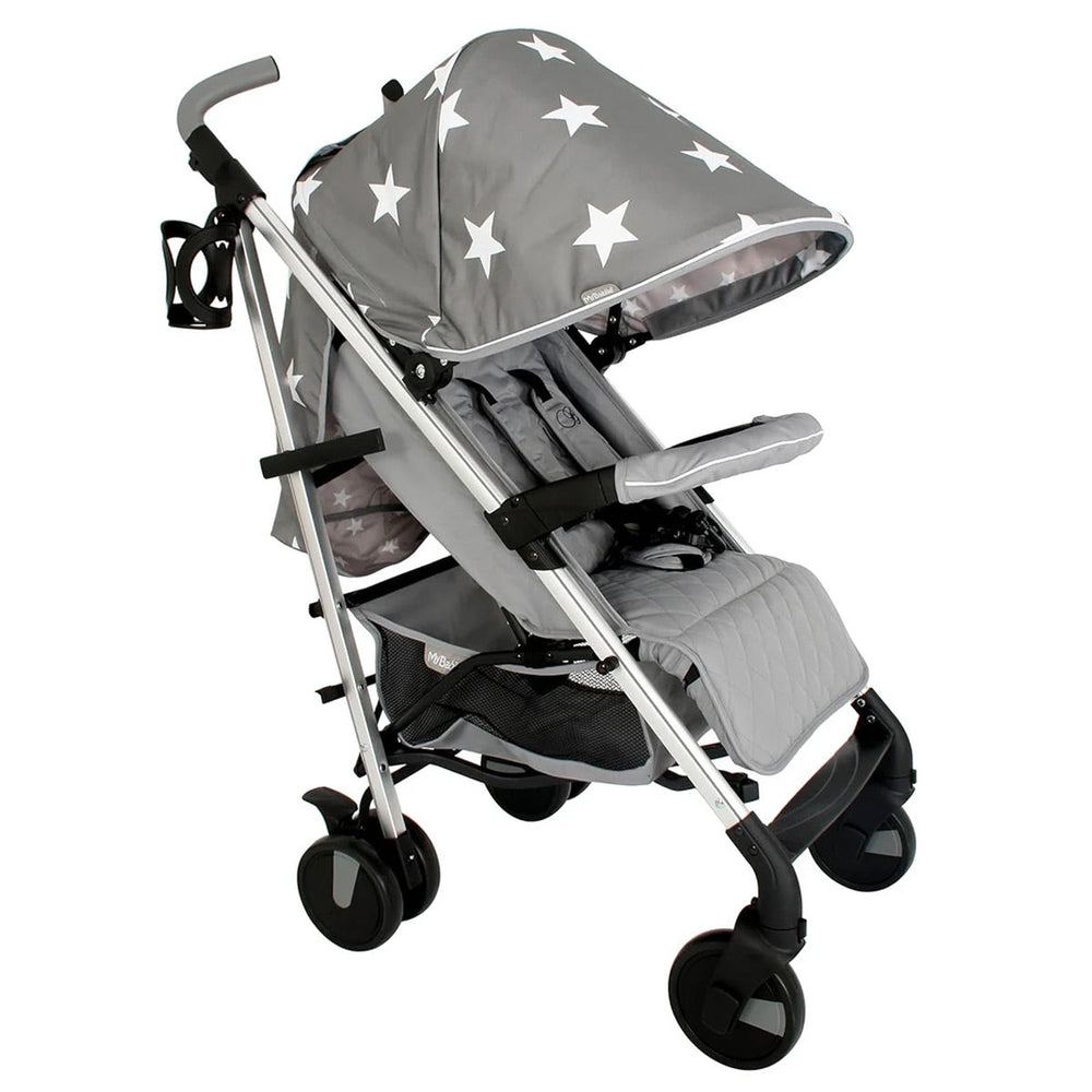 Billie Faiers MB51 Grey Stars Stroller - Grade A