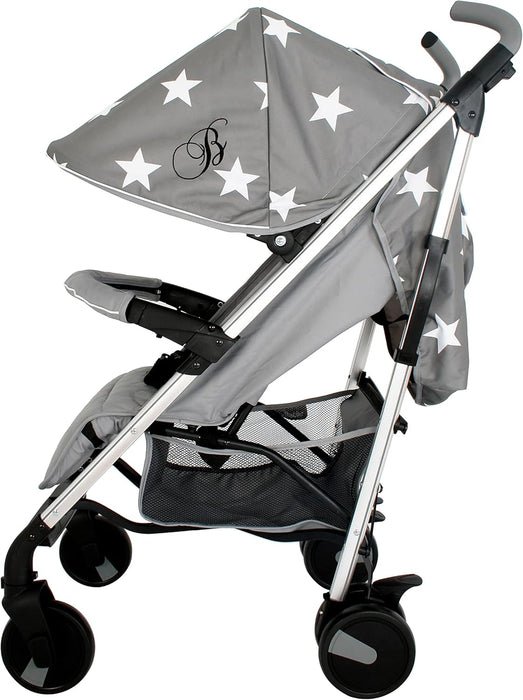Billie Faiers MB51 Grey Stars Stroller - Grade A