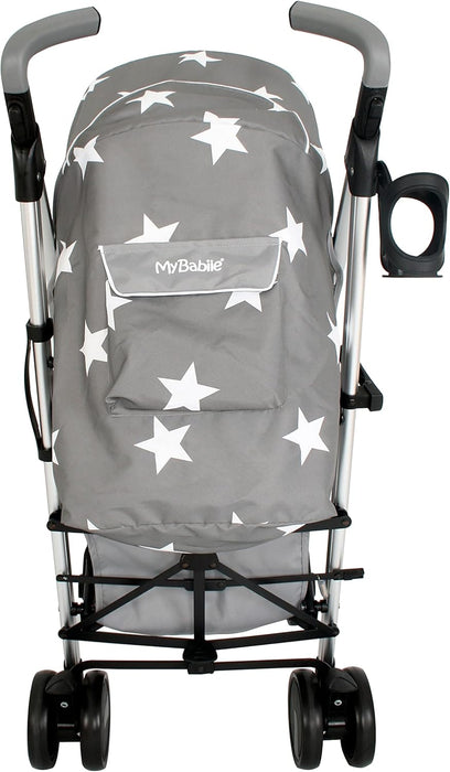 Billie Faiers MB51 Grey Stars Stroller - Grade A