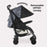 MB51 Plus Stroller - Black Leopard