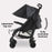 MB51 Plus Stroller - Black Leopard
