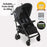 MB51 Plus Stroller - Black Leopard