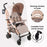 MB51 Plus Stroller - Pink Leopard