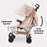 MB51 Plus Stroller - Pink Leopard