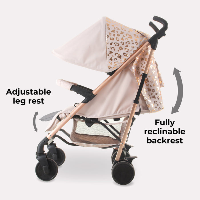 MB51 Plus Stroller - Pink Leopard