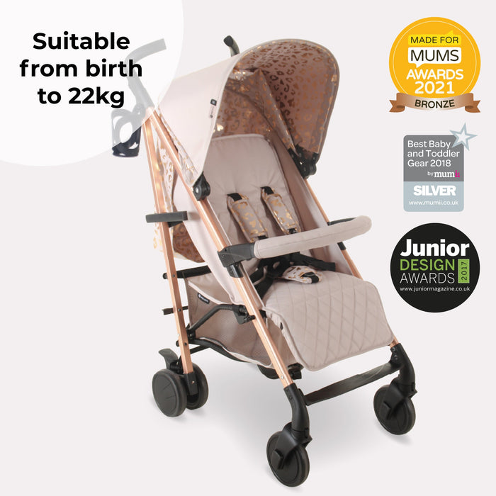 MB51 Plus Stroller - Pink Leopard