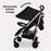 MB51 Plus Stroller - Quilted Black - Grade B