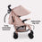 MB51 Plus Stroller - Rose Gold Blush - Grade A