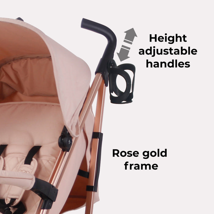 MB51 Plus Stroller - Rose Gold Blush - Grade A
