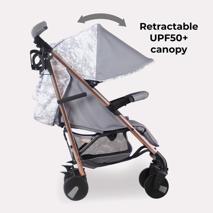 My Babiie MB51 Stroller - Samantha Faiers Grey Marble - Grade A