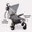 My Babiie MB51 Stroller - Samantha Faiers Grey Marble - Grade A