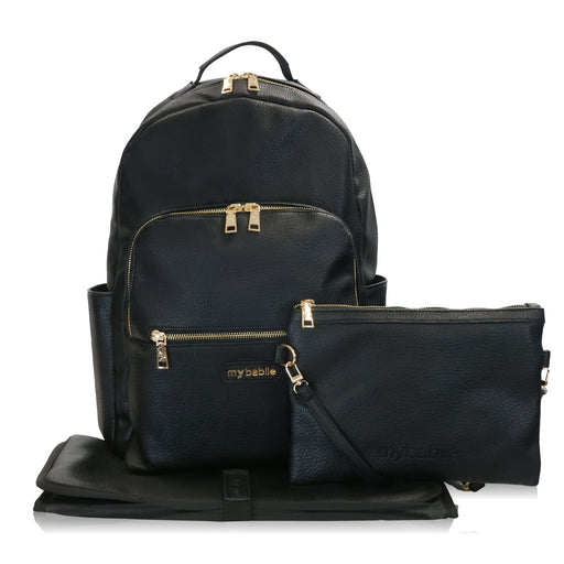 Backpack Pro Changing Bag - Black / Gold - Grade A