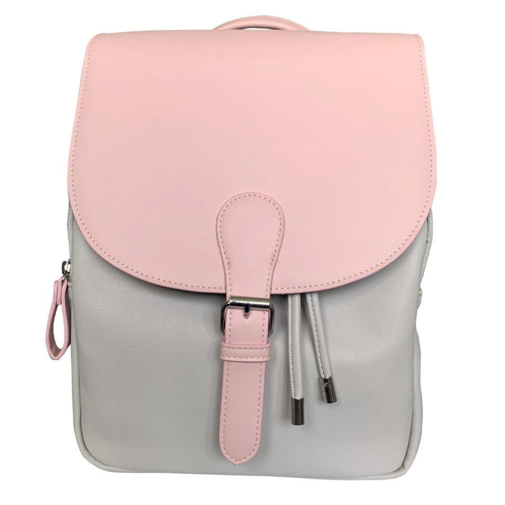My Babiie Dani Dyer Grey & Pink Backpack Changing Bag