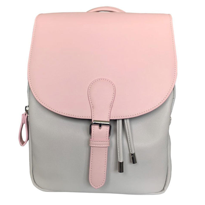My Babiie Dani Dyer Grey & Pink Backpack Changing Bag