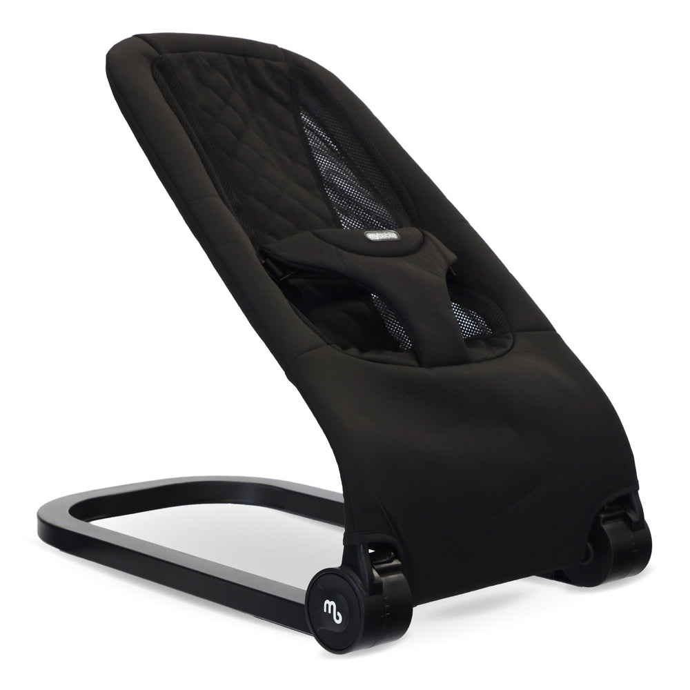 Reclining Baby Bouncer - Black - Grade A