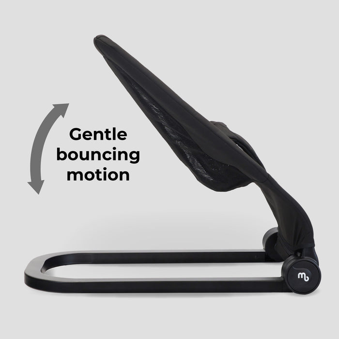 Reclining Baby Bouncer - Black - Grade B