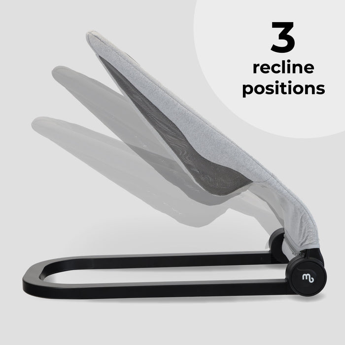 Reclining Baby Bouncer - Grey - Grade A