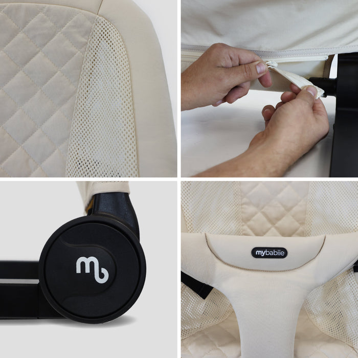 Reclining Baby Bouncer - Oatmeal - Grade B