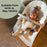 Baby Bouncer with Toy Bar - Cream - Grade A