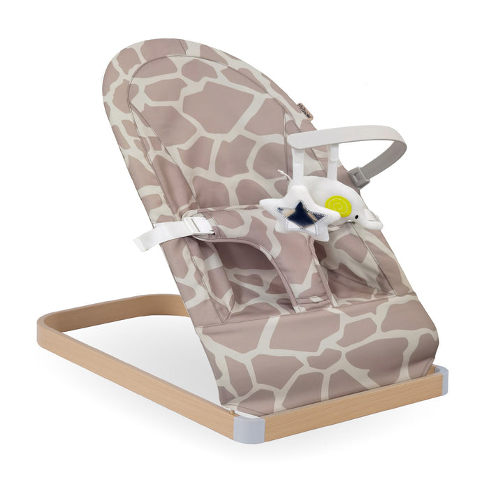 Baby Bouncer with Toy Bar - Giraffe - Grade A