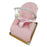 Baby Bouncer with Toy Bar - Pink Plaid - Grade A