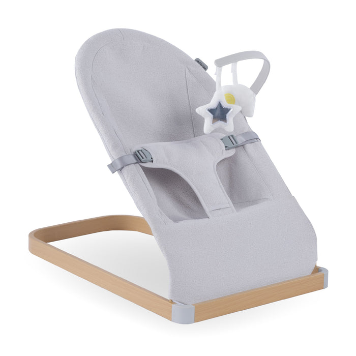 Baby Bouncer with Toy Bar - Grey - Grade A