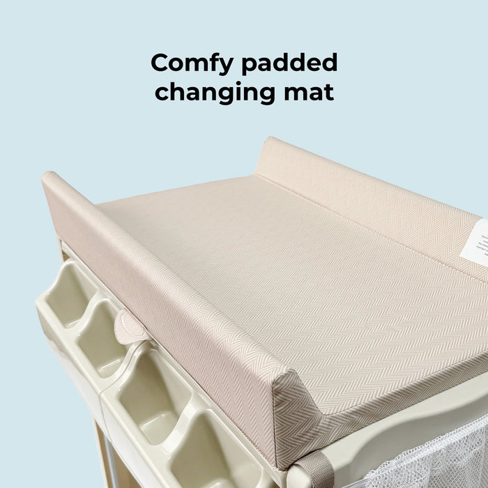 Baby Changing and Bath Unit - Herringbone - Grade B