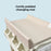 Baby Changing and Bath Unit - Herringbone - Grade A