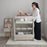 Baby Changing and Bath Unit - Herringbone - Grade C