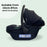 i-Size Infant Carrier Car Seat (40-87cm) - GRADE A