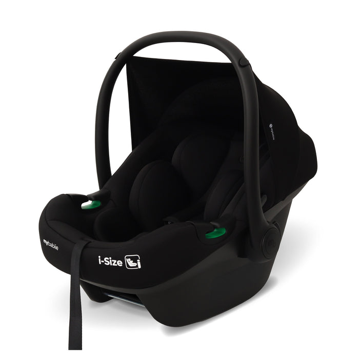 MBCS02 i-Size Infant Carrier Car Seat and ISOFIX Base - Black