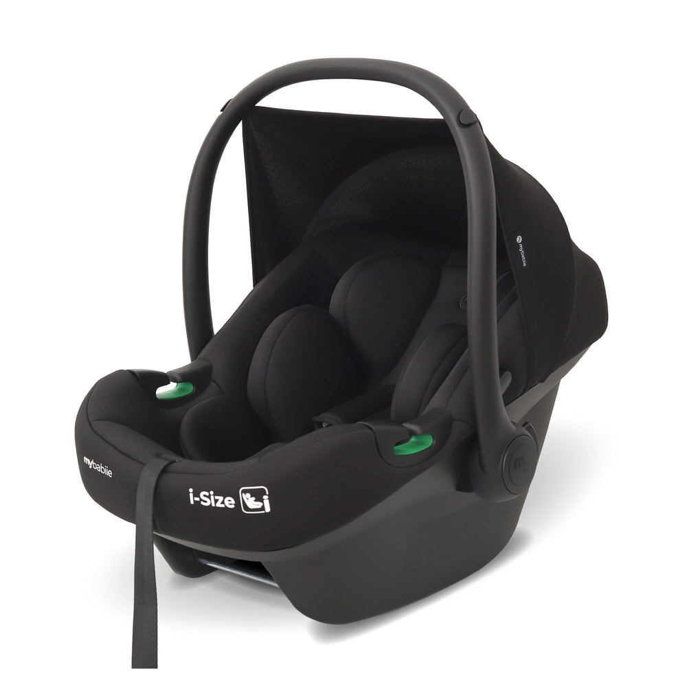 MBCS02 i-Size Infant Carrier Car Seat (40-87cm) - Black