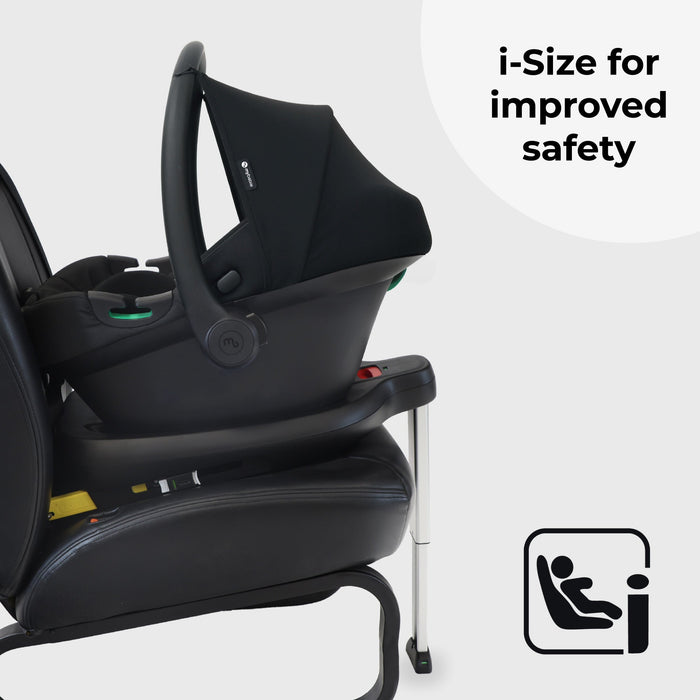 MBCS02 i-Size Infant Carrier Car Seat and ISOFIX Base - Black