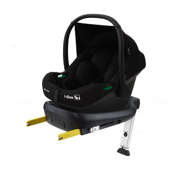 MBCS02 i-Size Infant Carrier Car Seat (40-87cm) - Black - Grade A