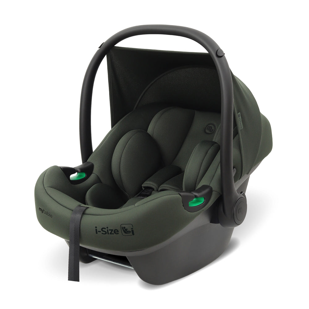 MBCS02 i-Size Infant Carrier Car Seat (40-87cm) - Forest Green