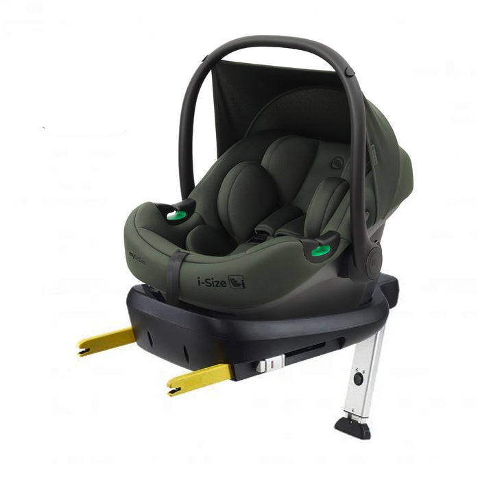 MBCS02LT i-Size Infant Carrier Car Seat (40-87cm) - Forest Green - Grade A