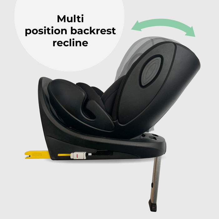 MB450 LUXE 3-in-1 Travel System with Rotating Car Seat + Toddler Seat + Base - Mink