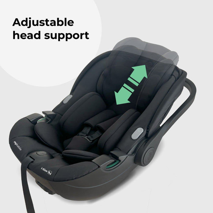 MBCS05 Infant Carrier R129 Car Seat - Black