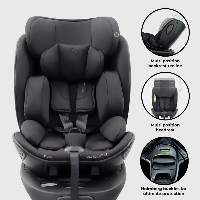MBCS05 Modular Toddler Car Seat - Black - Grade A